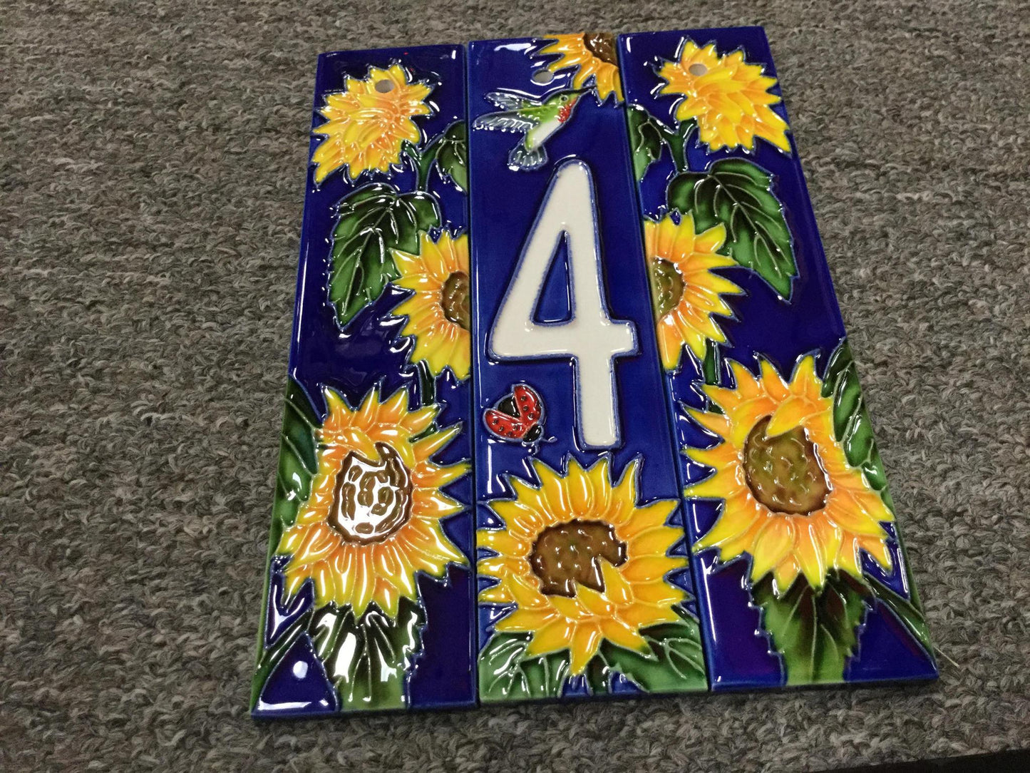 En Vogue House Numbers Blue