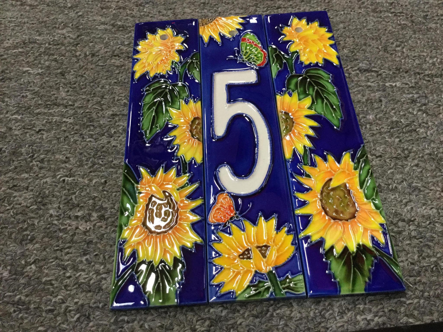 En Vogue House Numbers Blue