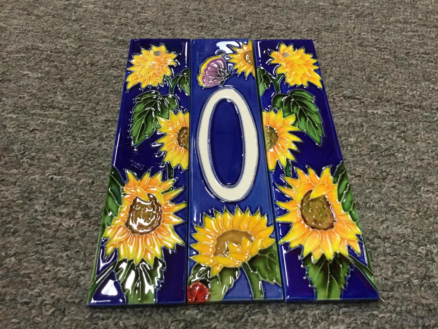 En Vogue House Numbers Blue