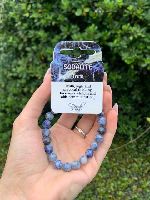 Sodalite Natural Stone Bracelet 8mm