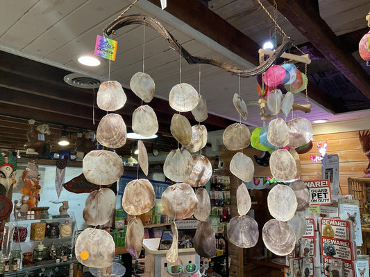 Placuna Shell Chime 7 Strand Chime