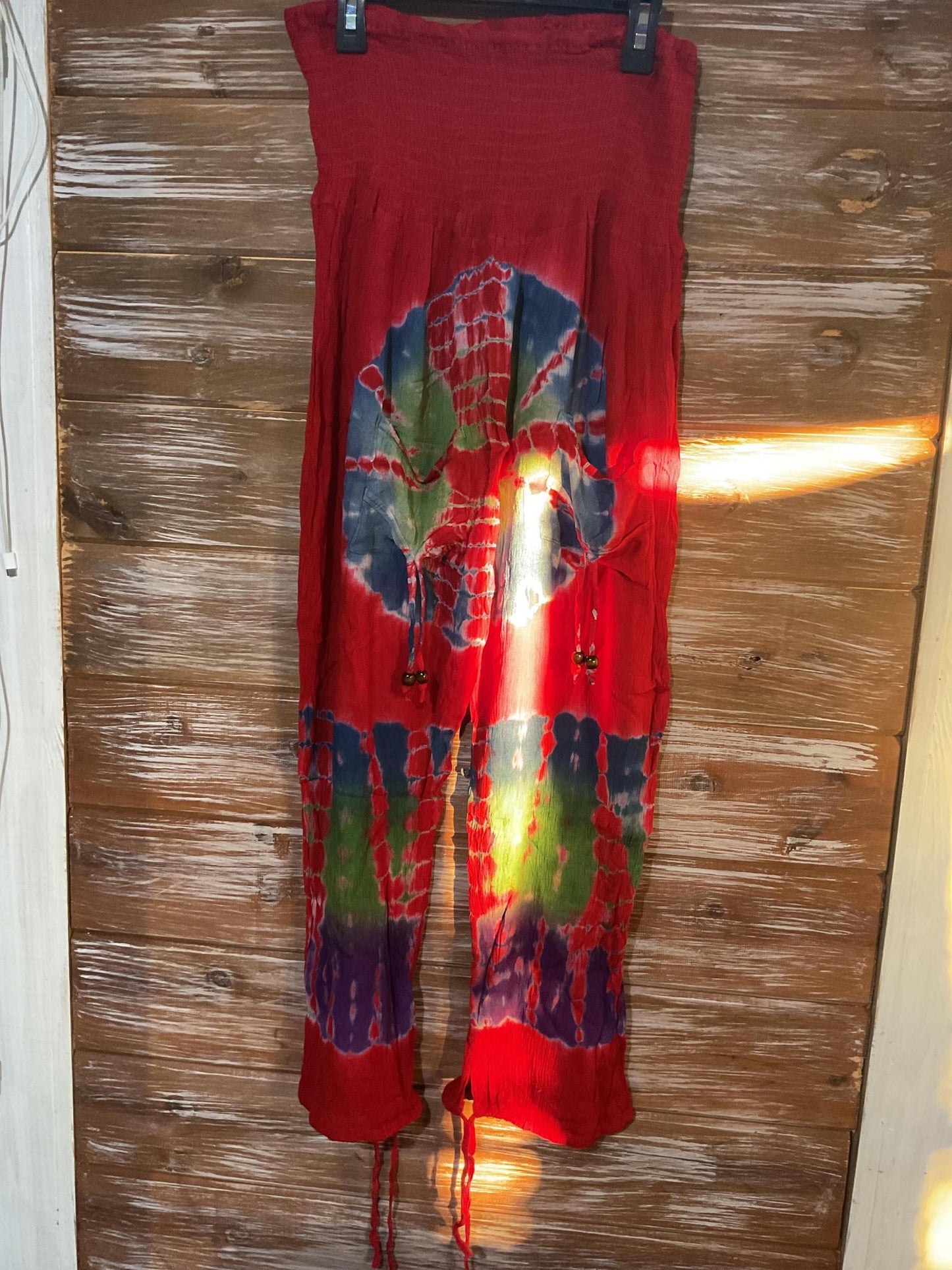 Tie Dye Pants With Pockets