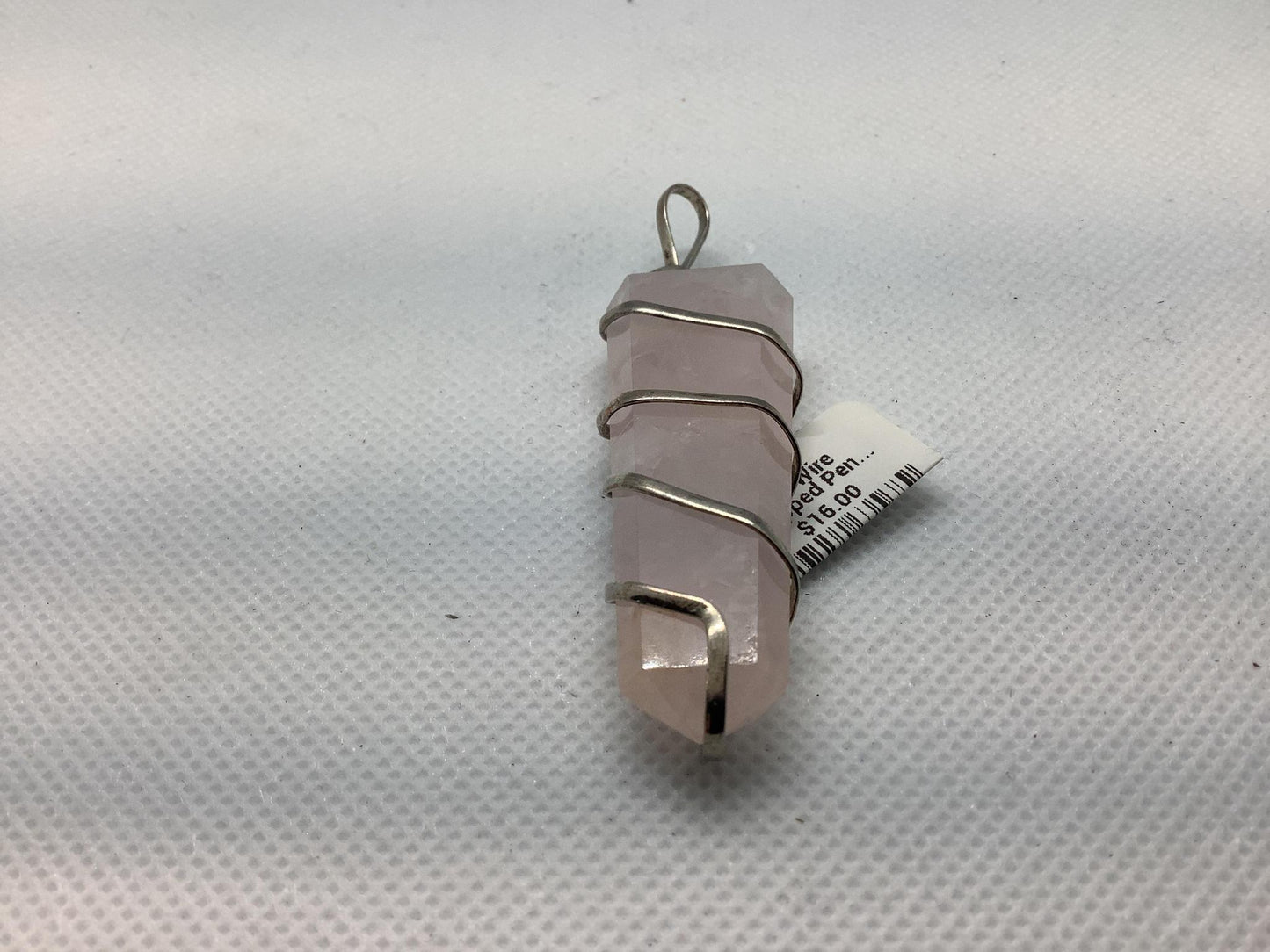 Flat Wire Wrapped Pendant