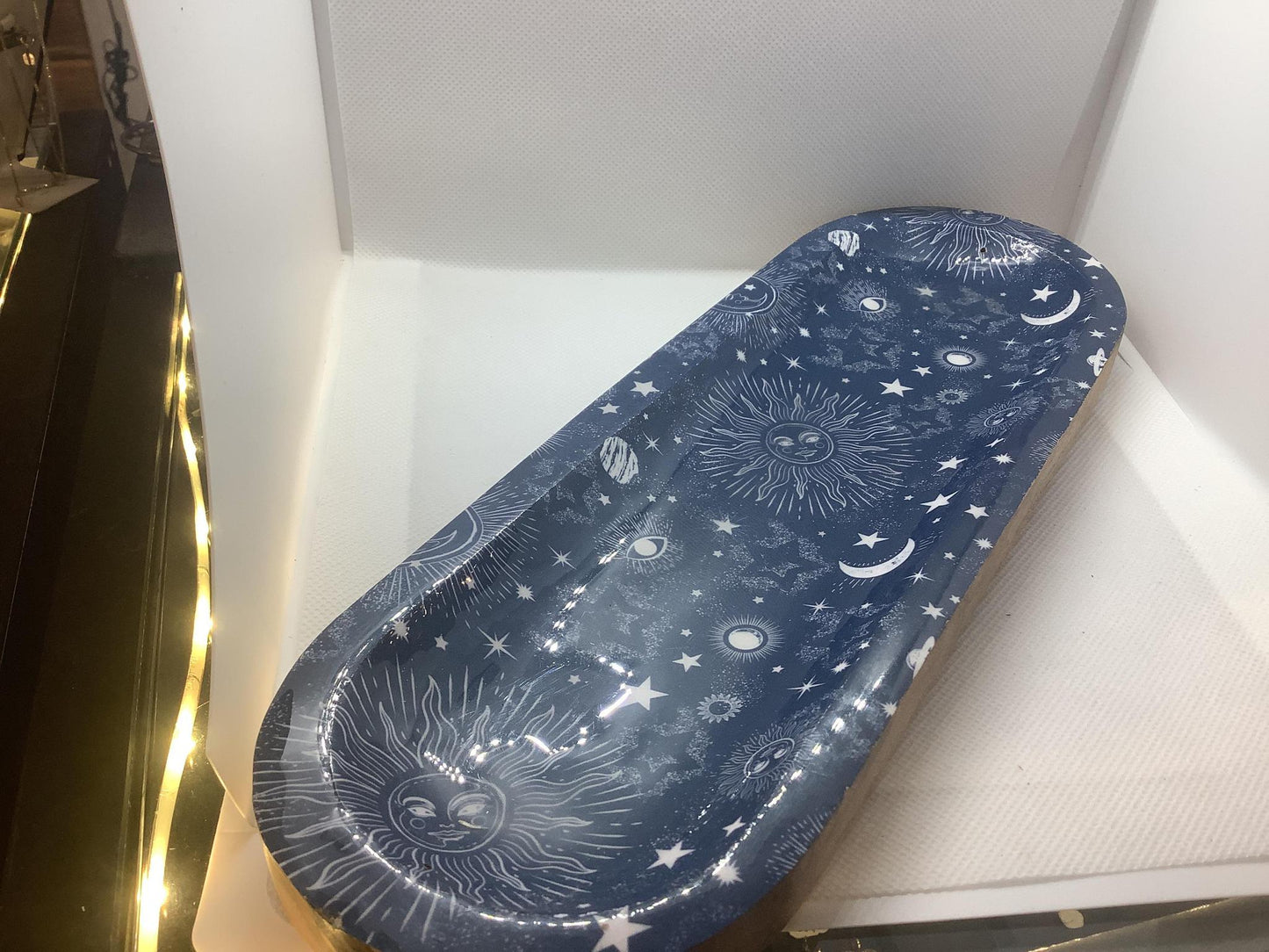 Wooden Trough Ash Catcher