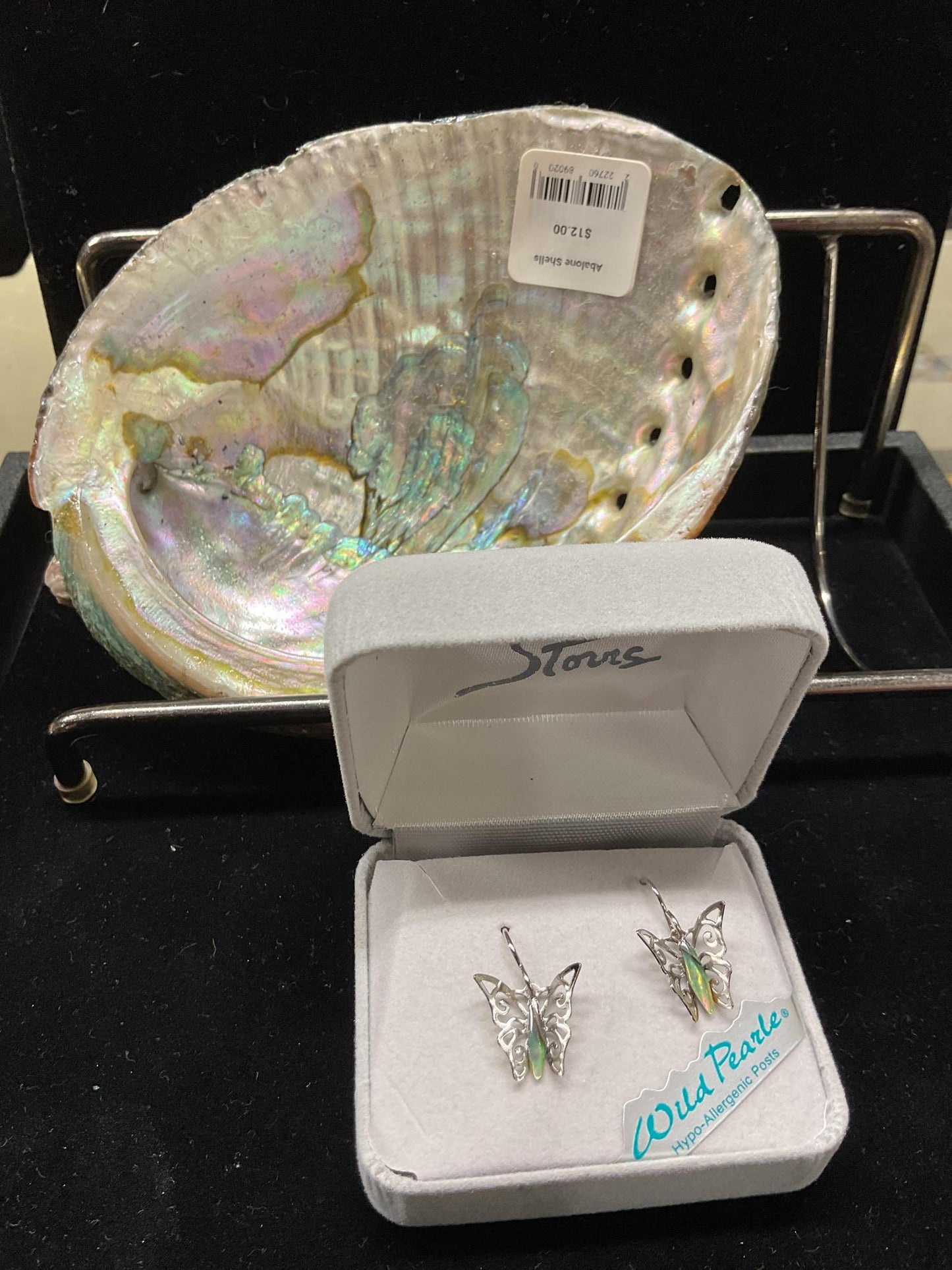 Storrs Wild Pearl Abalone Earrings (14 Styles)