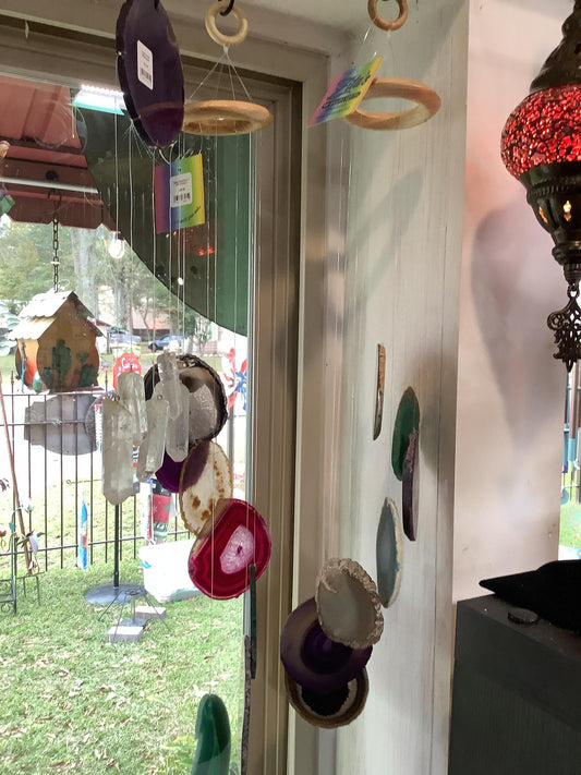 Agate Windchime 7 Slice