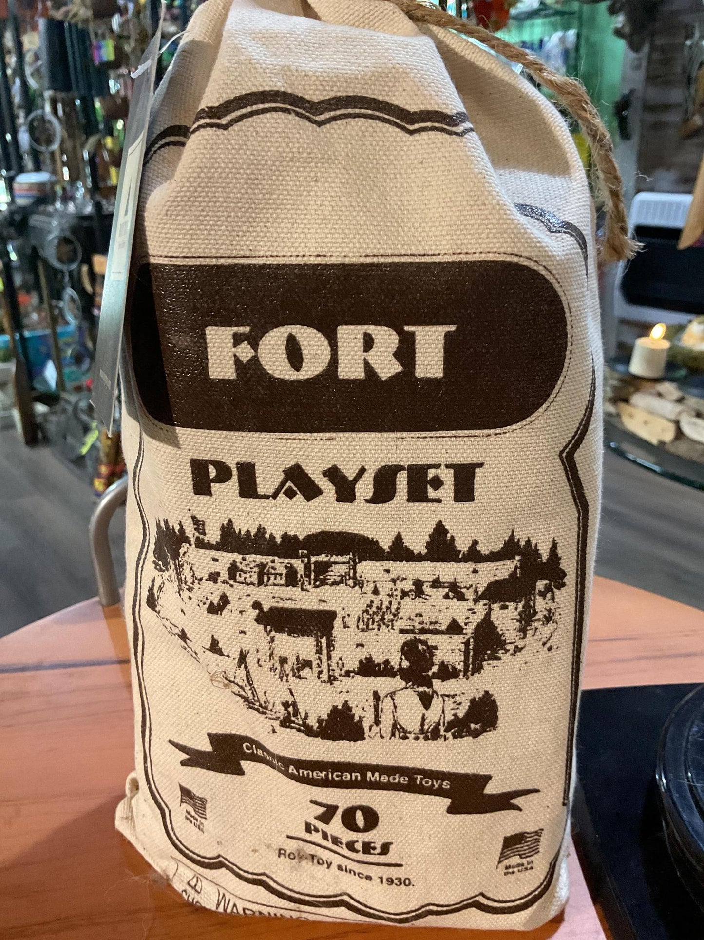 Roy Toy Log Building Set