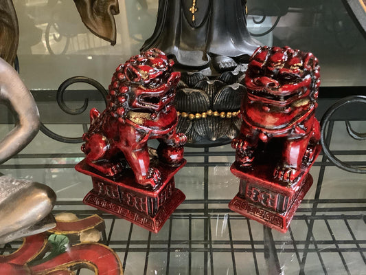 Foo Dog 4”  mini(set)