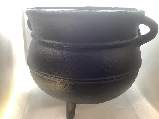 7" Cast Iron Cauldron