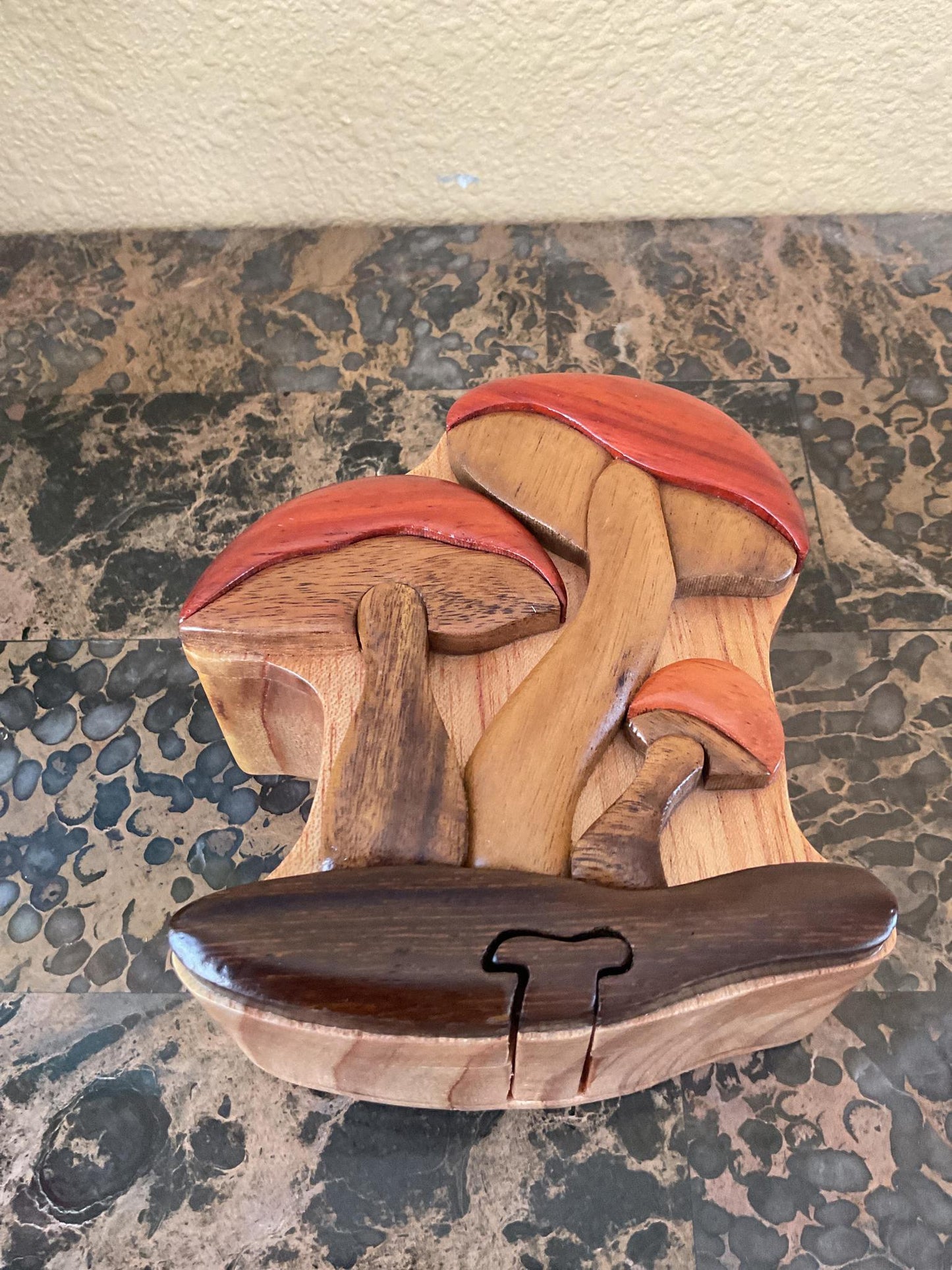 Intarsia Puzzle Boxes