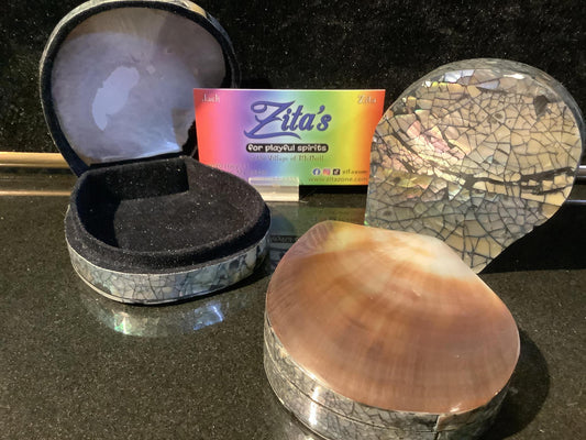 Jewelry Box Oyster Shell