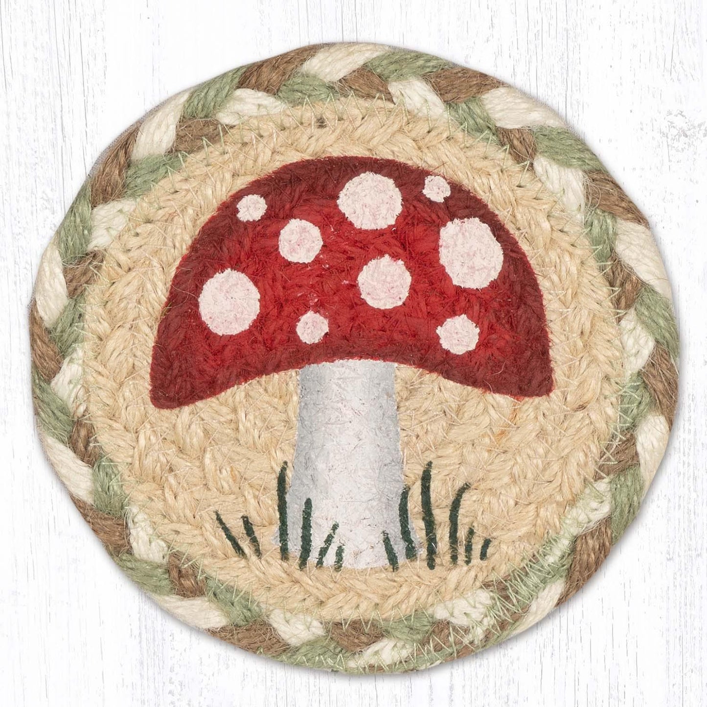 Capitol Earth Rugs 5” Round Coaster