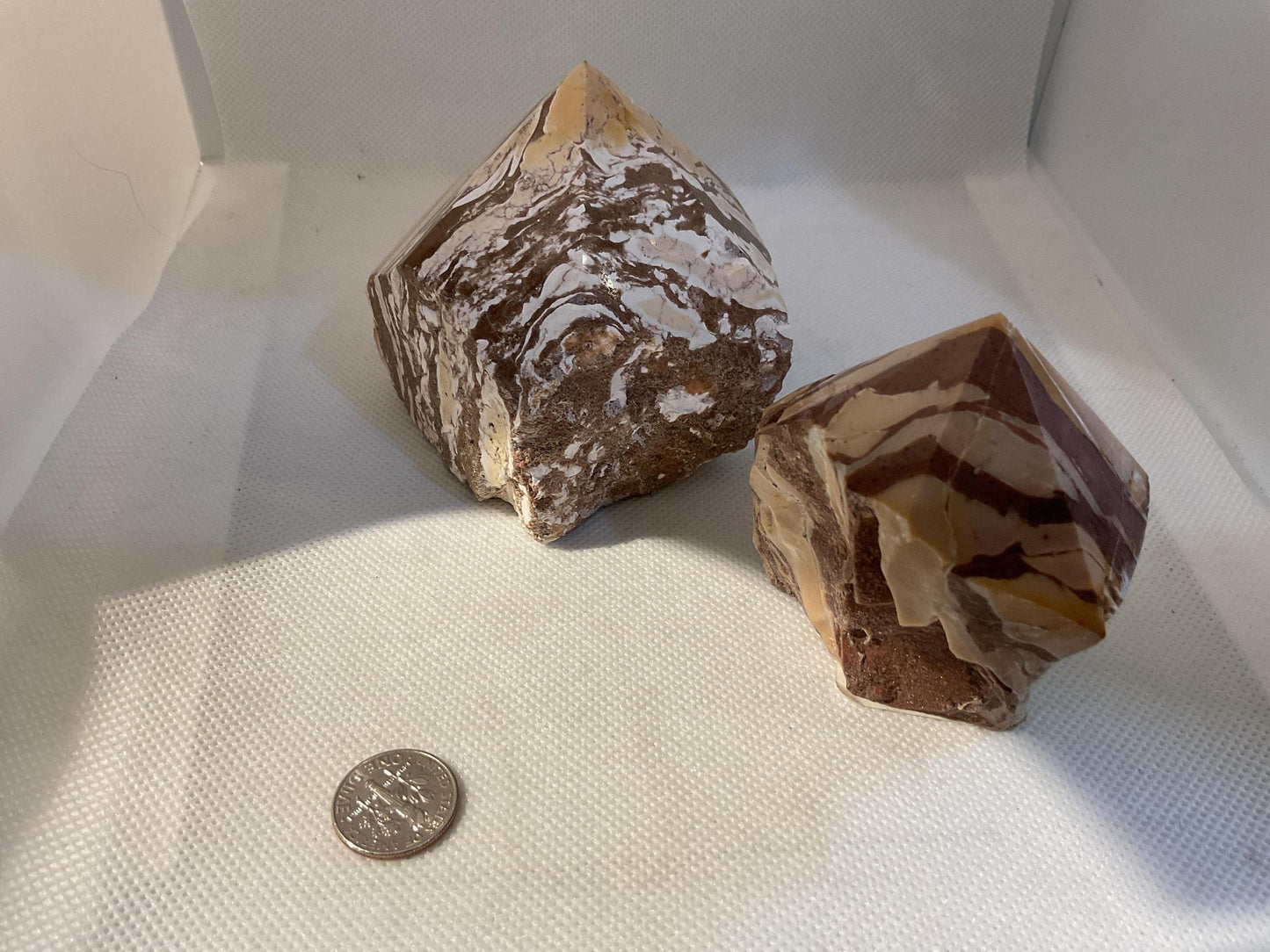 Raw Stone Polished Points