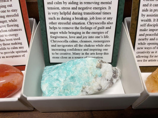 Rough Chrysocolla