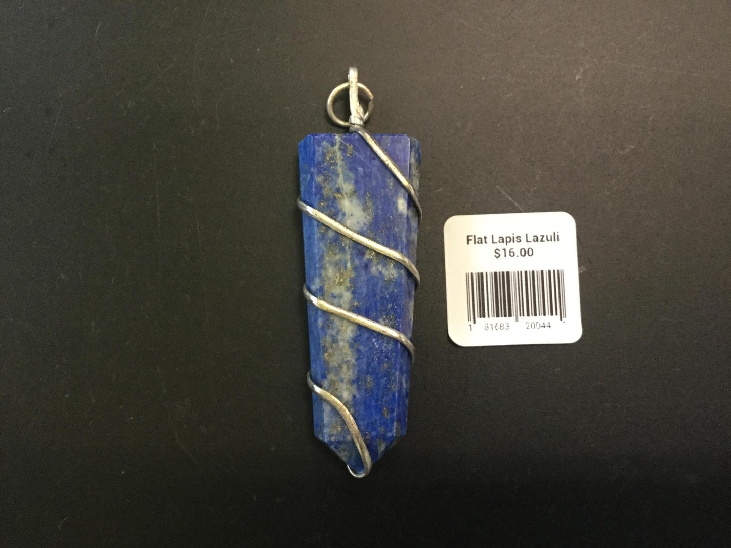 Flat Wire Wrapped Pendant