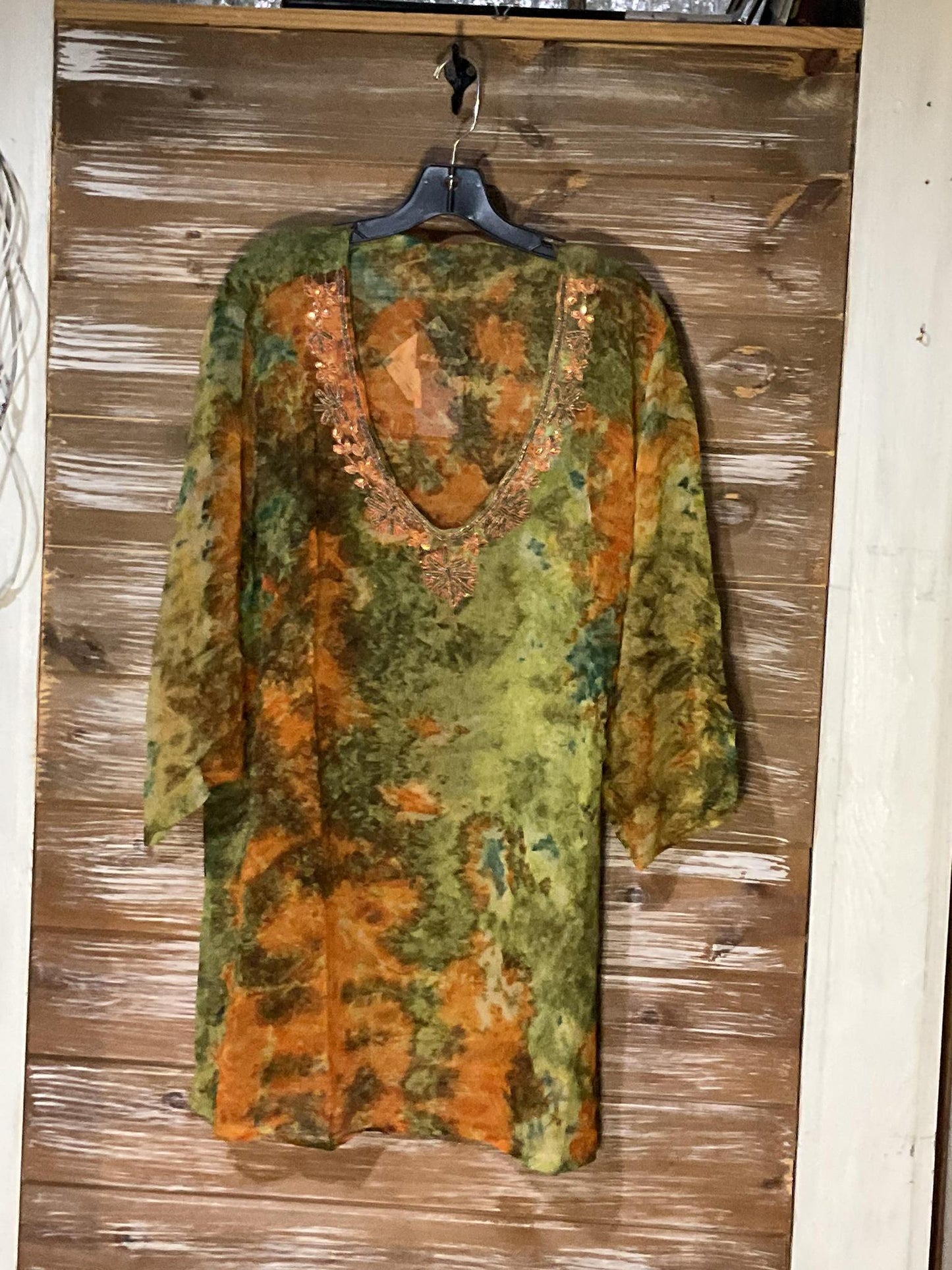 Chiffon Embelished Tunic top
