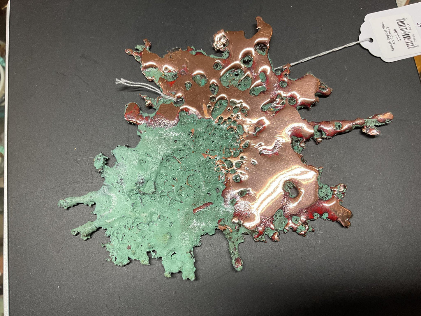 Splash Copper Wall Art