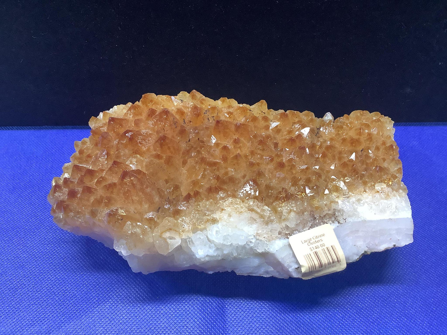Large Citrine Clusters