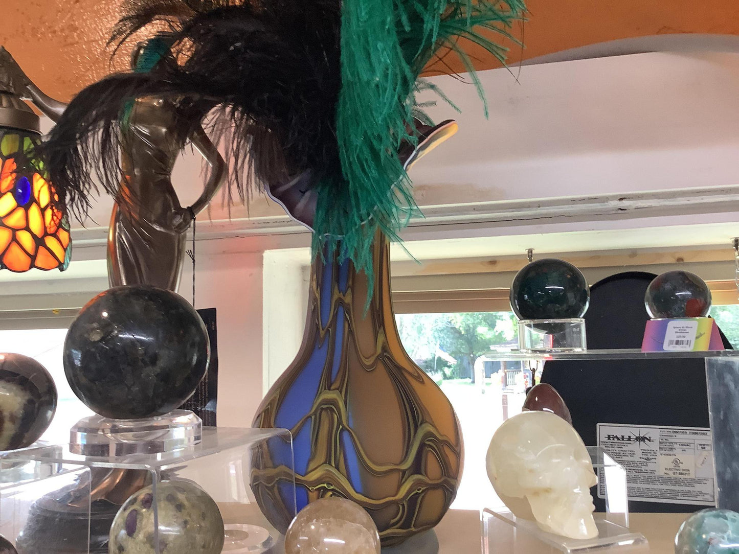 Hand Blown Glass Vase