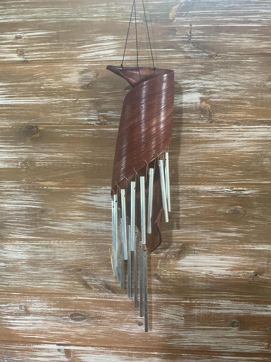 S Shaped Leaf Wind chime
