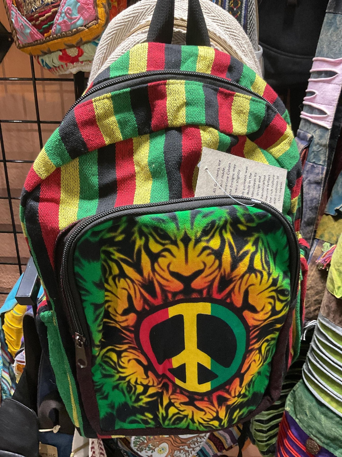 Rasta Back Pack