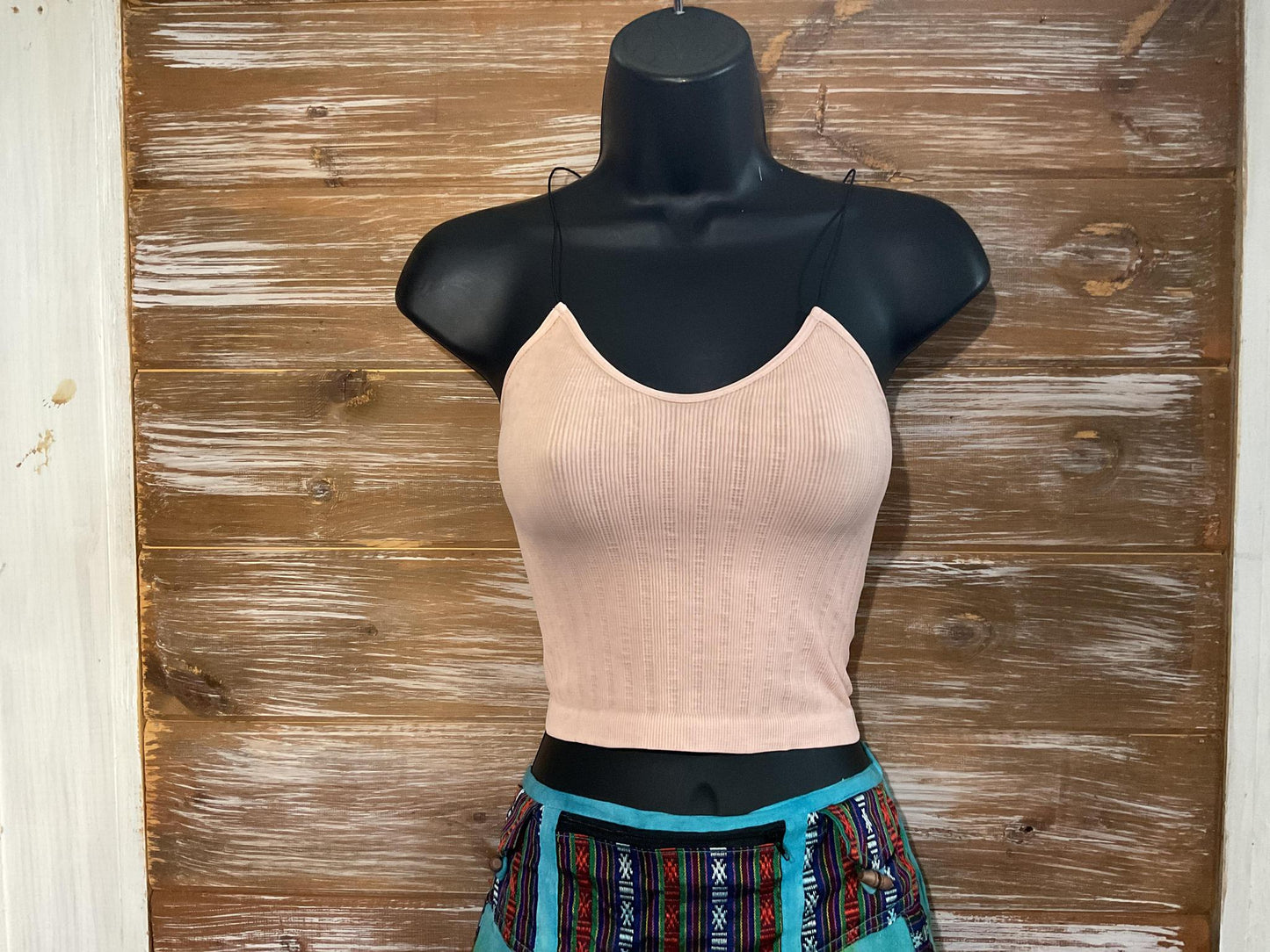 Skinny Strap Cropped Cami (See 9 Colors)