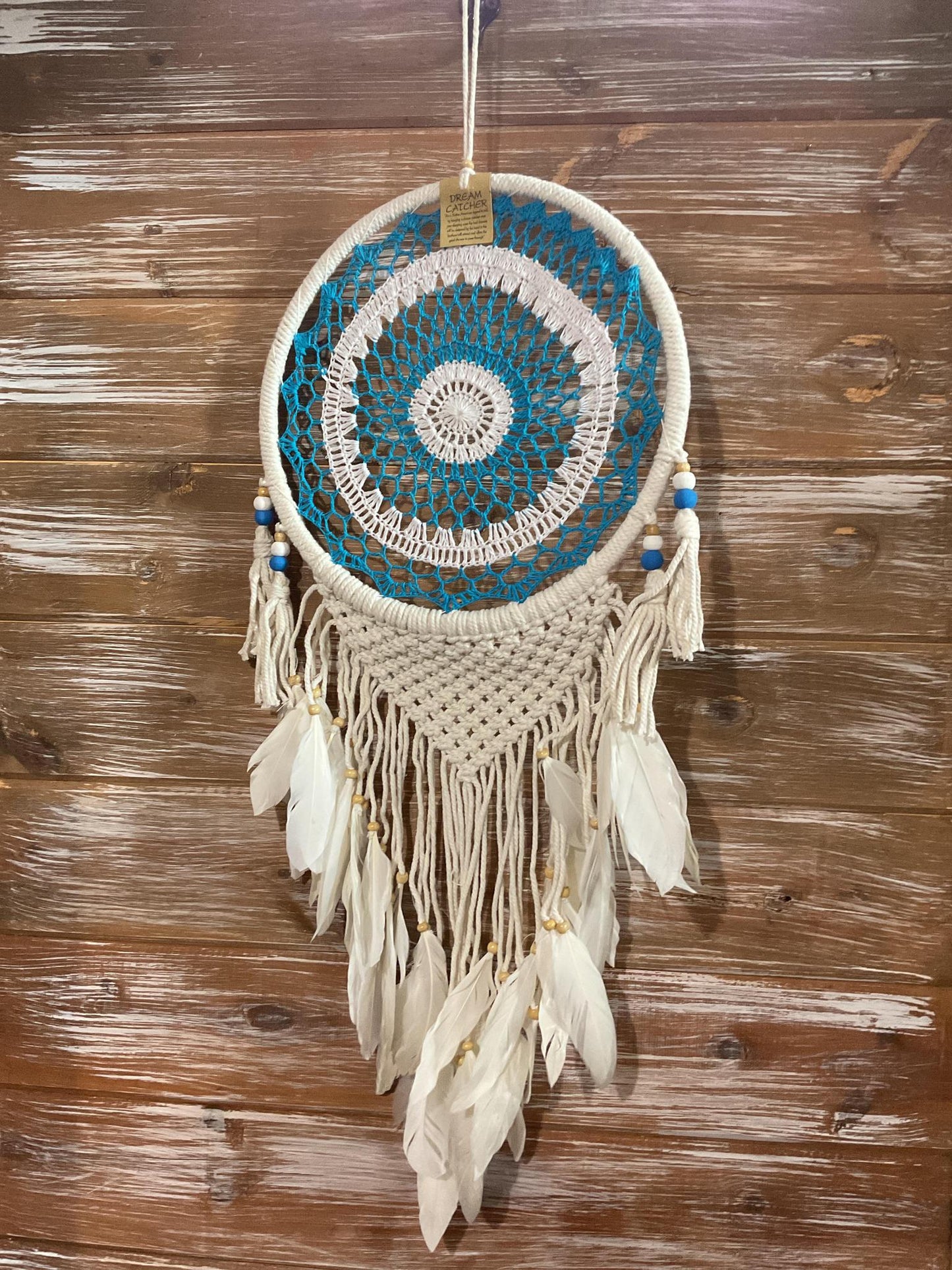12” Designer Crocheted Dreamcatcher
