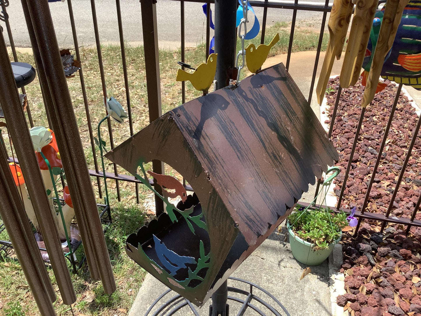 Metal Yard Art