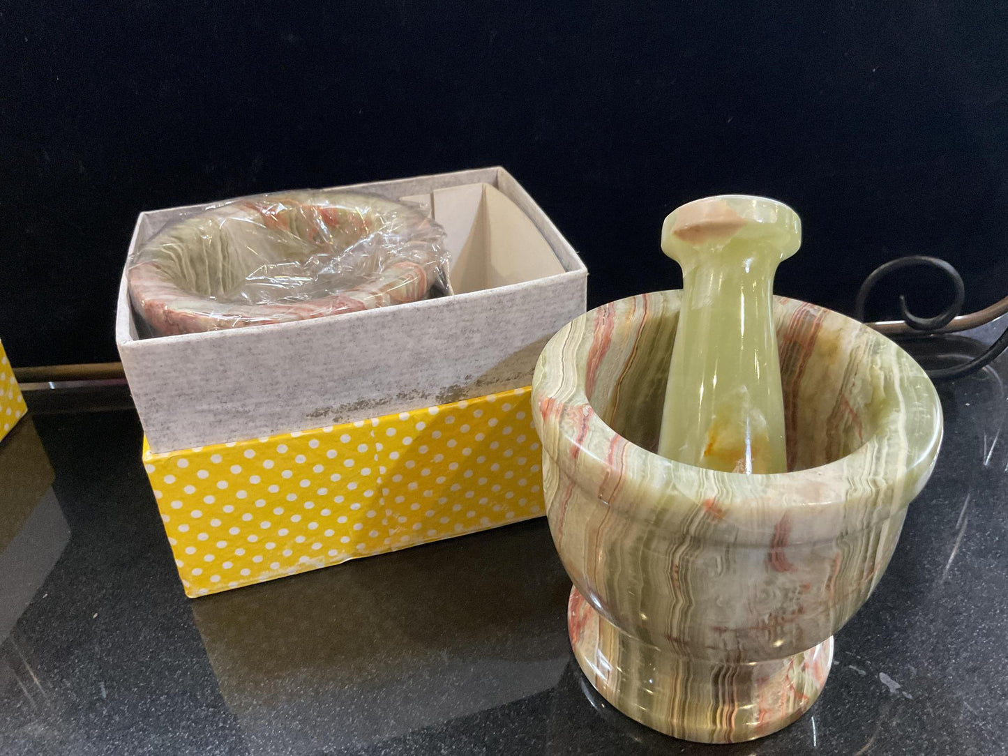 Onyx Mortar & Pestle