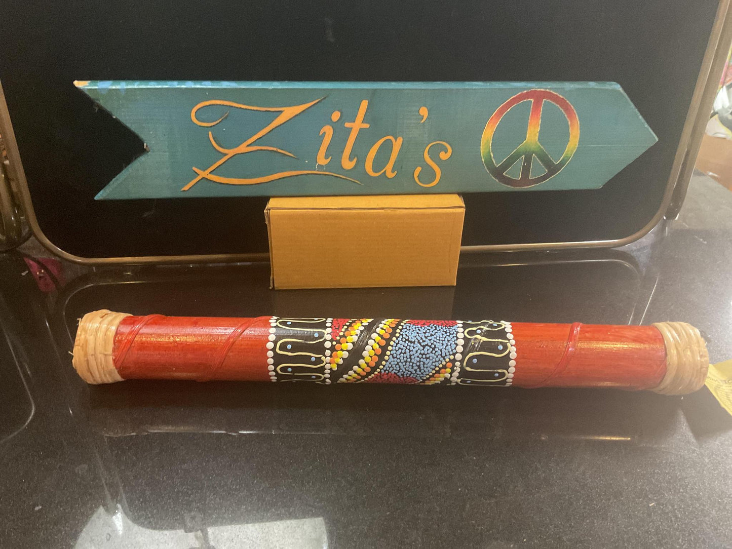 Rainstick Painted