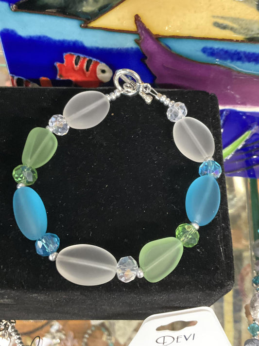 Devi Seaglass Bracelets