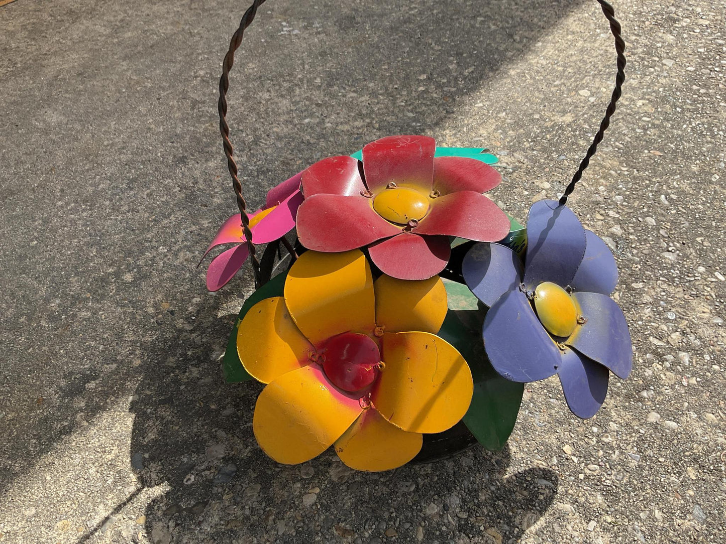 Metal Flower Baskets