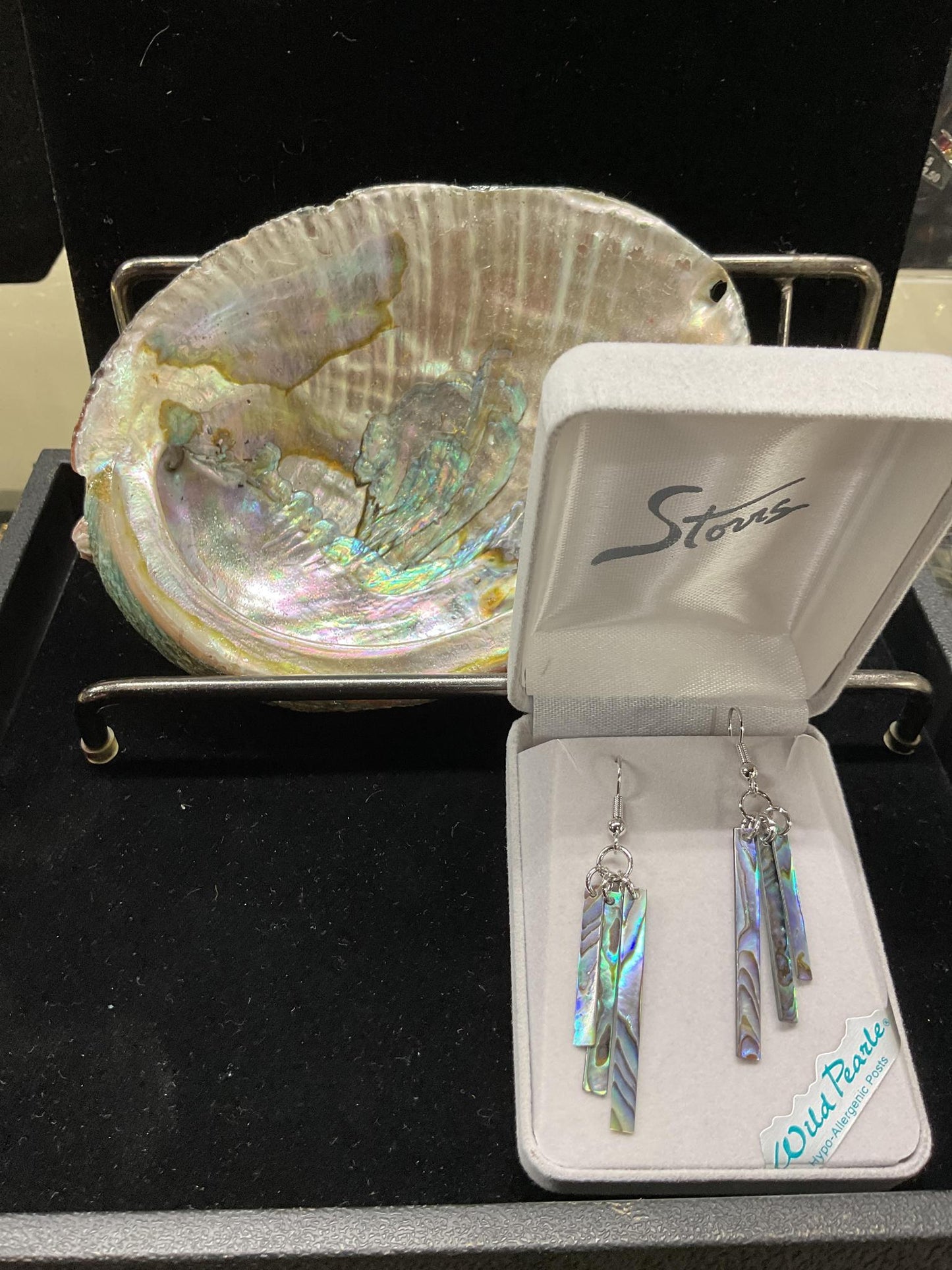 Storrs Wild Pearl Abalone Earrings (14 Styles)