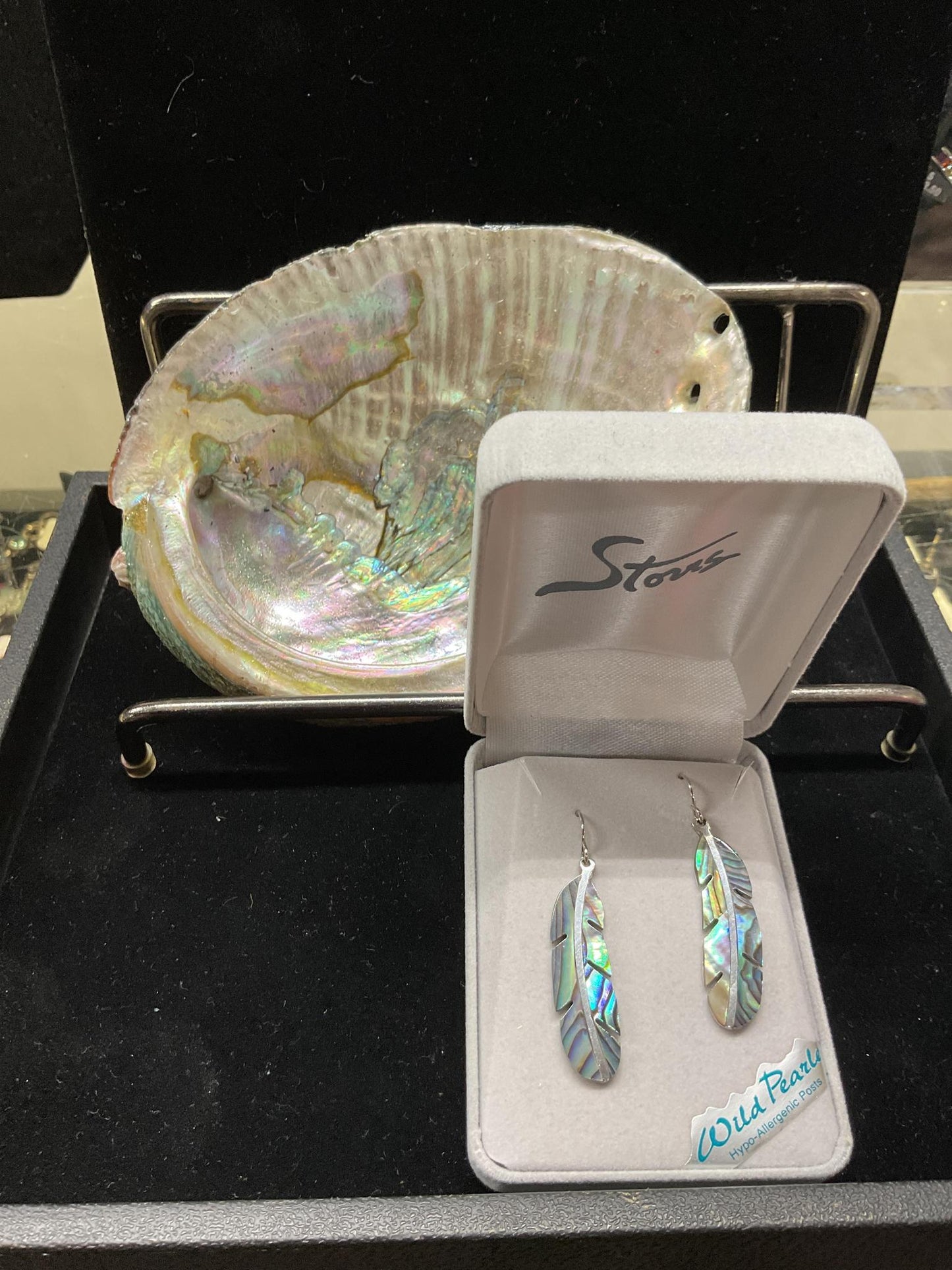 Storrs Wild Pearl Abalone Earrings (14 Styles)