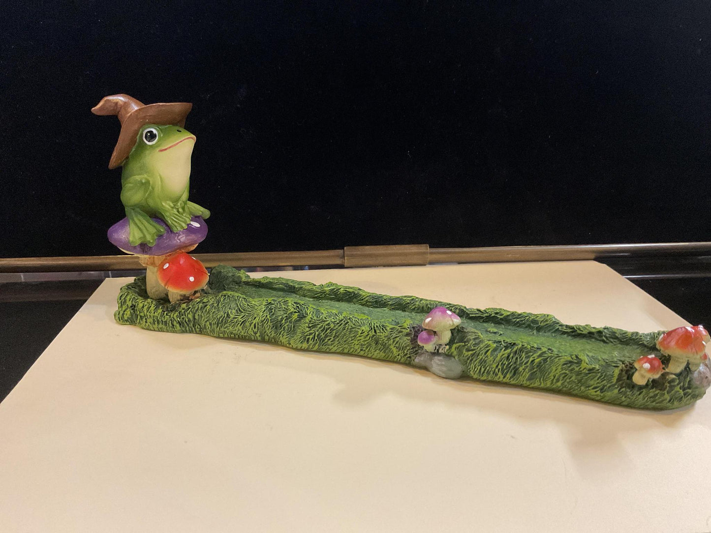 Frog Wizard Incense Burner