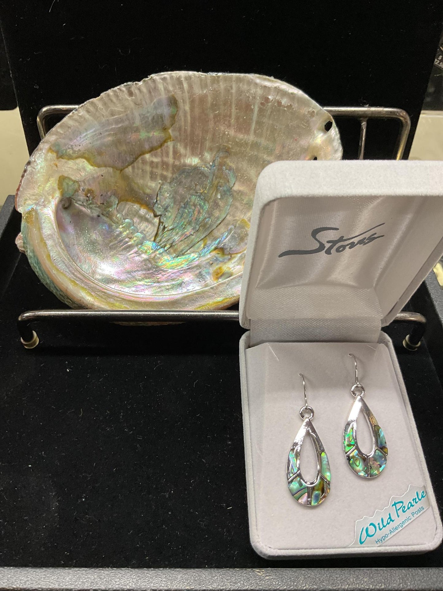 Storrs Wild Pearl Abalone Earrings (14 Styles)