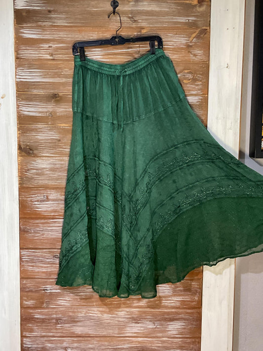 Long Romantic Renaissance Skirt (One Size See Colors)
