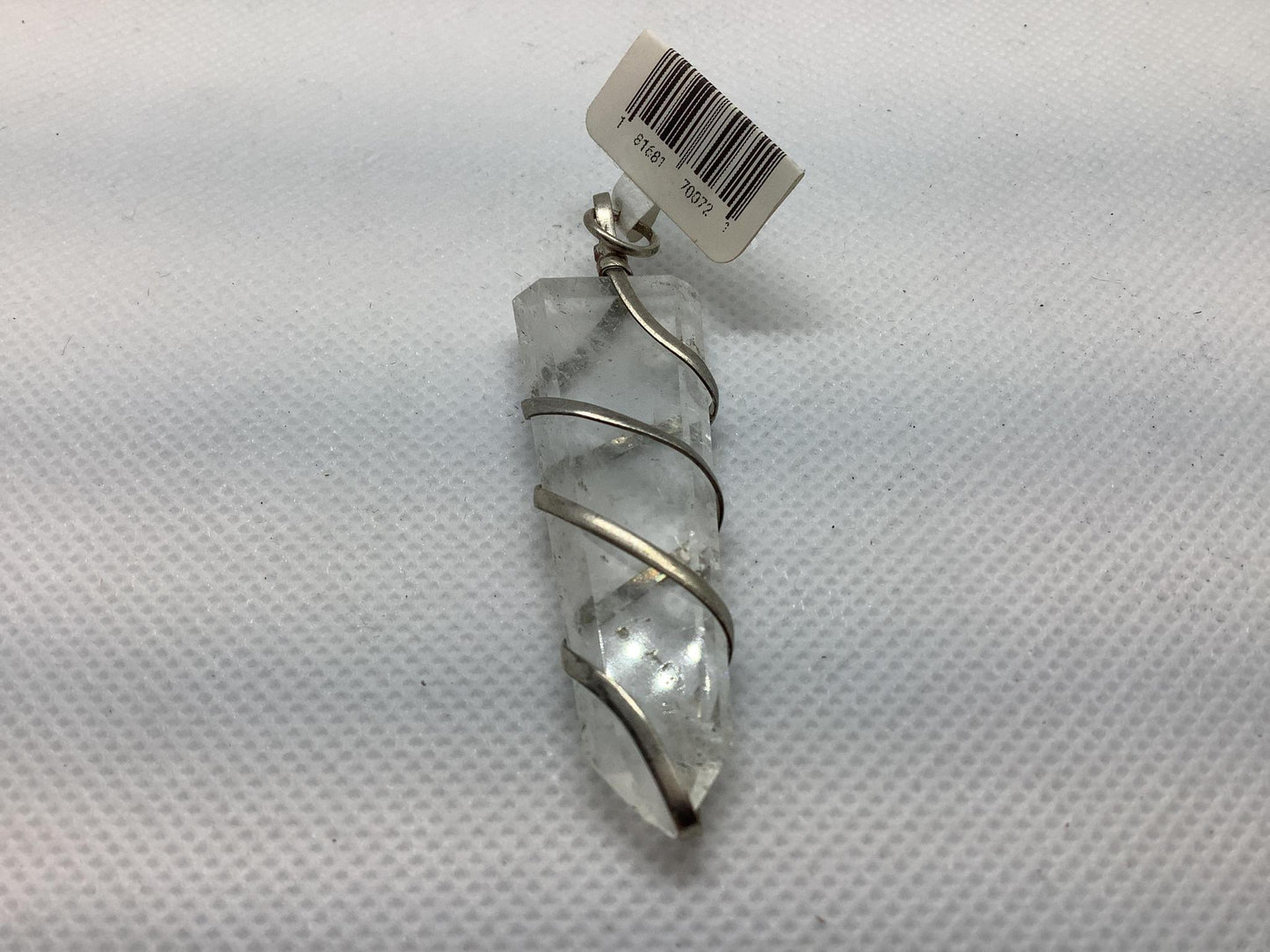 Flat Wire Wrapped Pendant