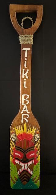 Wood Tiki Bar Paddle