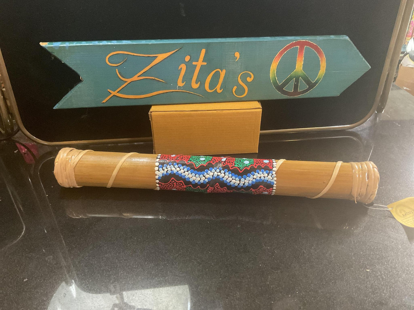 Rainstick Painted