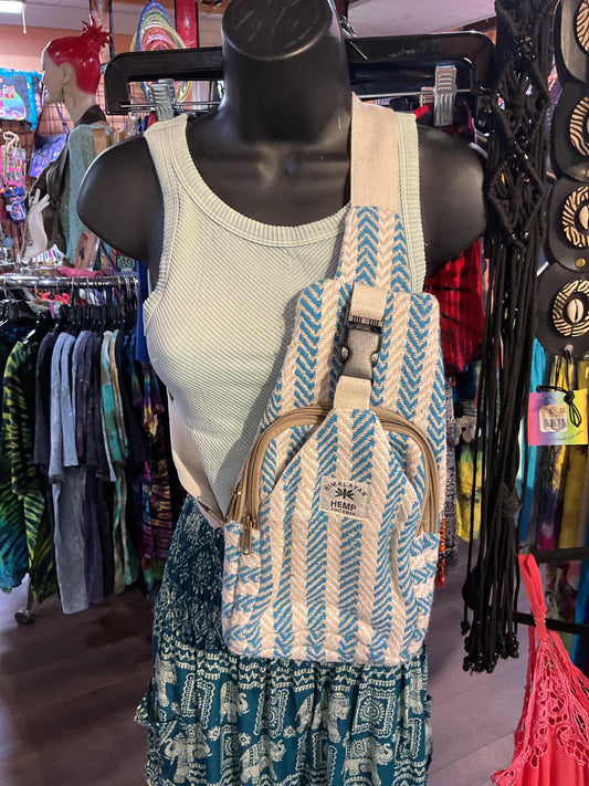 Himalayan Hemp Fishbone Crossbody Bag