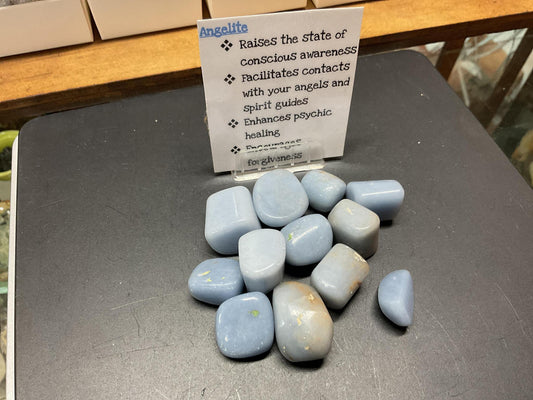 Angelite Tumbled