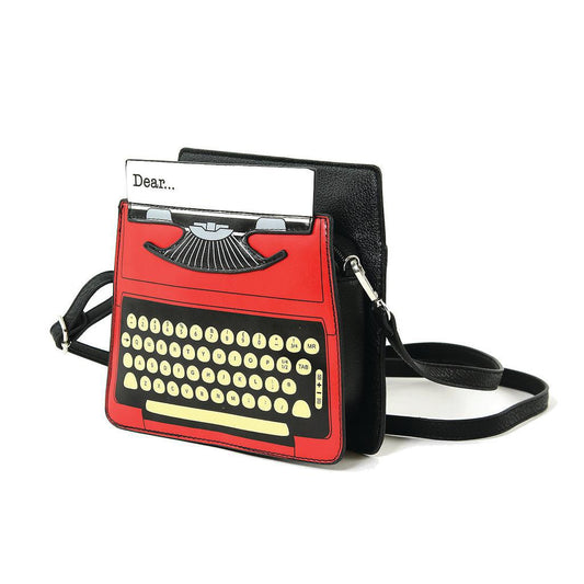 Vintage Typewriter Satchel Bag