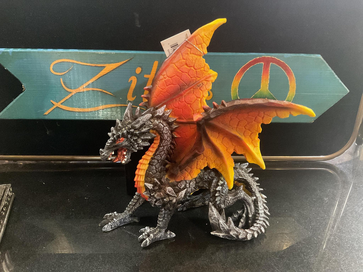 Red Spiked Fire Dragon