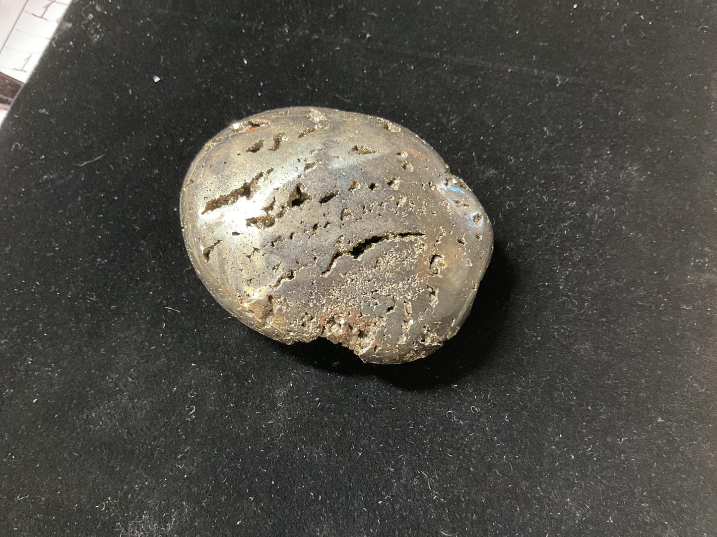 Pyrite Palm stone