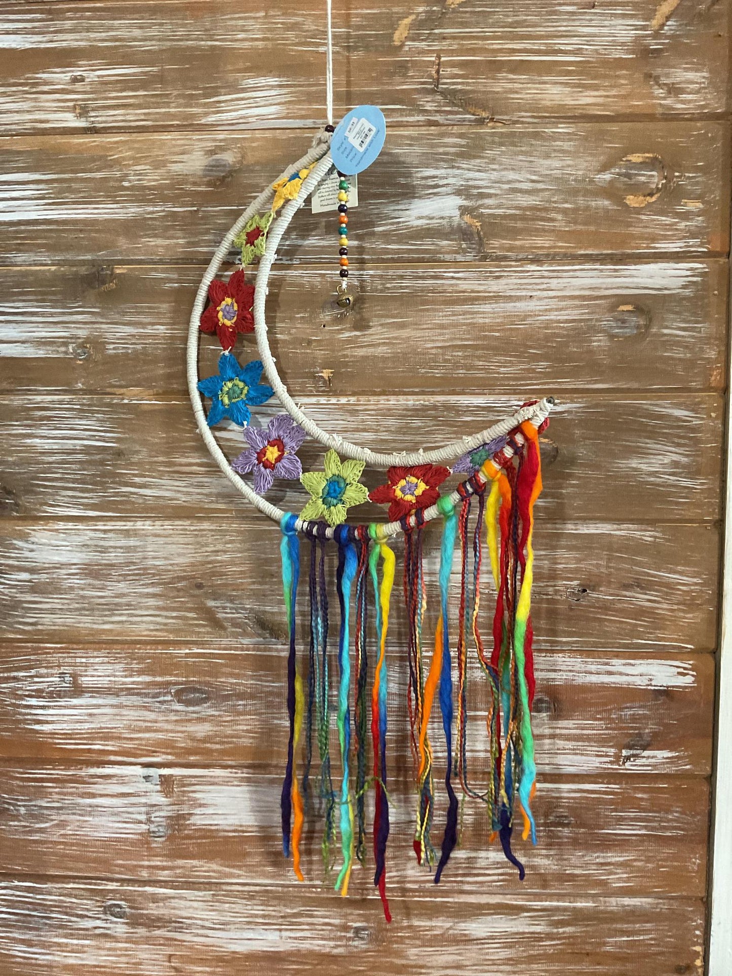Napalese Crochet Moon Dreamcatcher