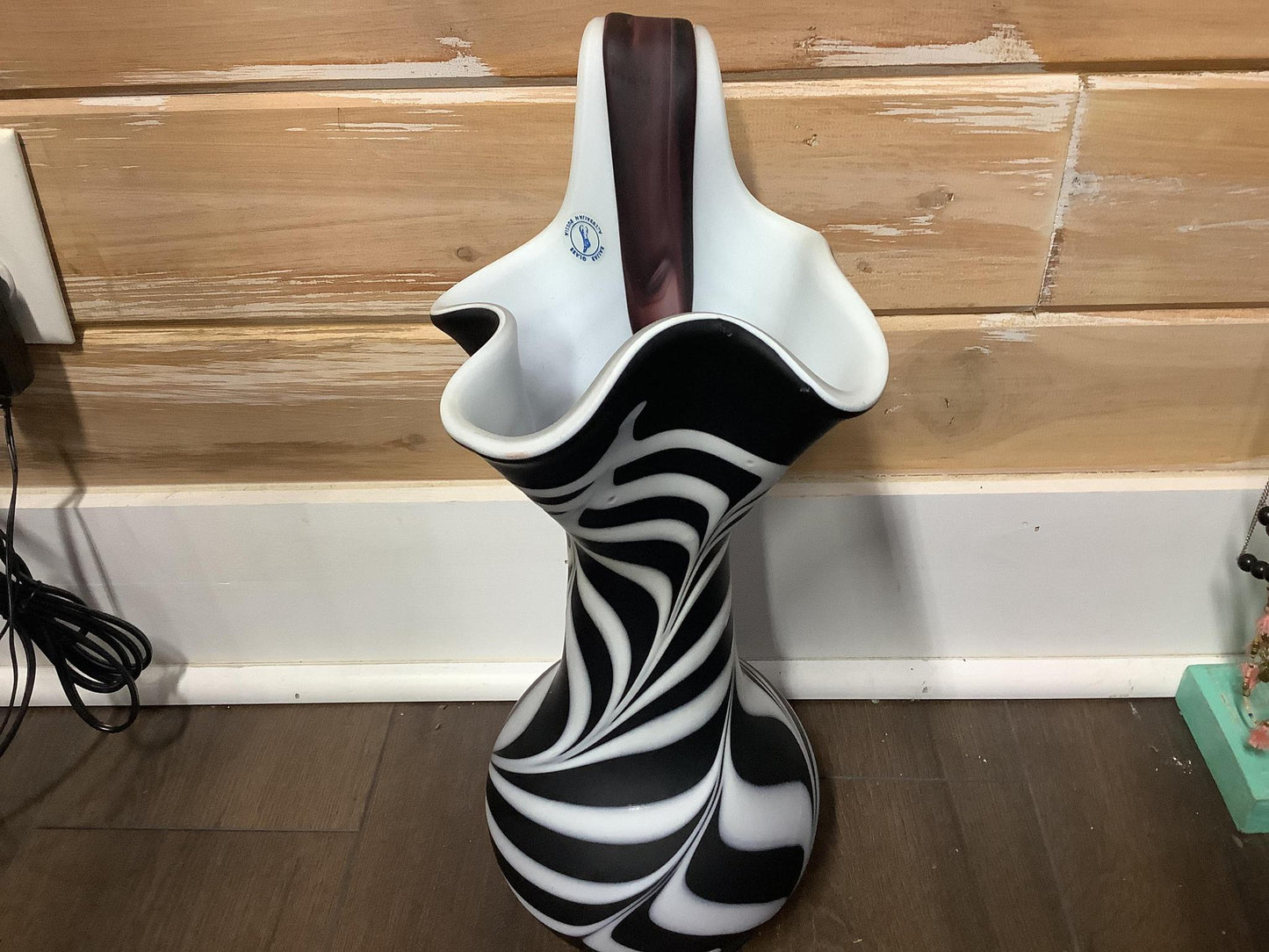 Hand Blown Glass Vase