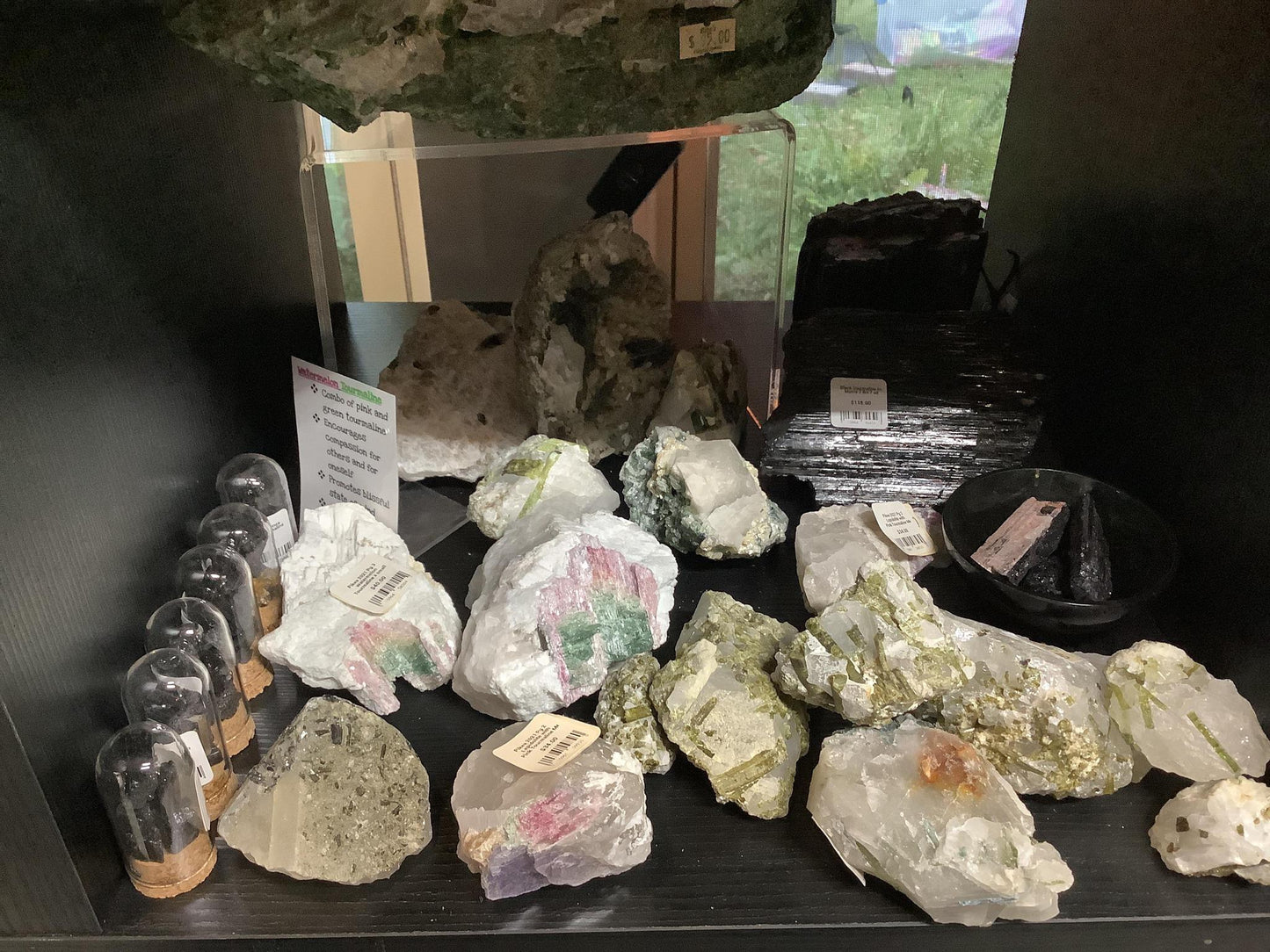 Green Tourmaline Chunks