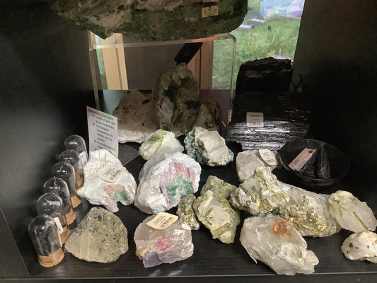 Green Tourmaline Chunks