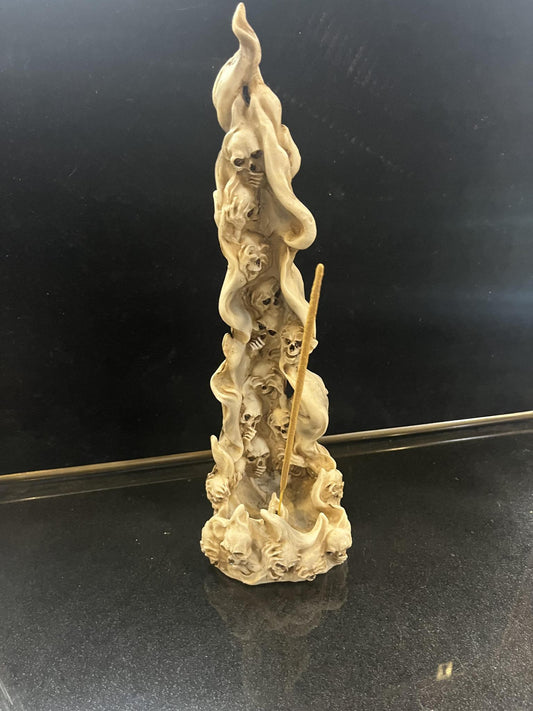 Pile of Skulls Incense Burner